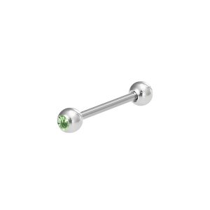 Обица за език "Green Gem"