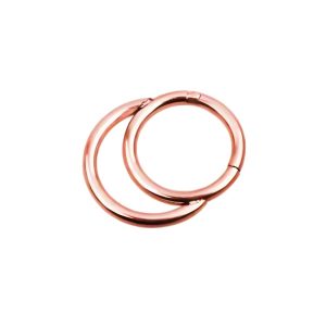 Обица за септум "Bronze Double Ring"