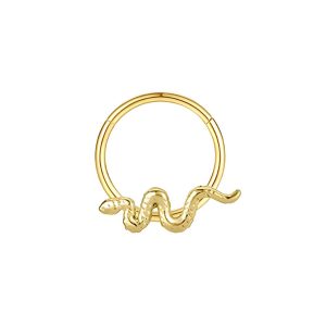 Обица за септум "Golden Snake"