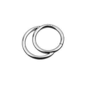 Обица за септум "Silver Double Ring"