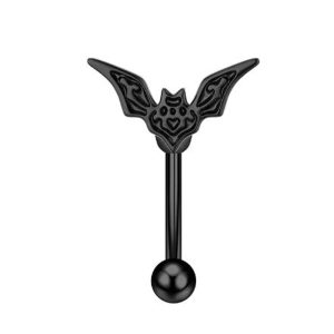 Обица за вежди "Black Butterfly"