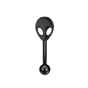 Обица за вежди "Black Extraterrestrial"