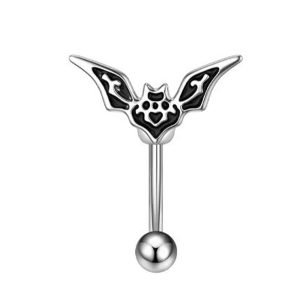 Обица за вежди "Black Butterfly"