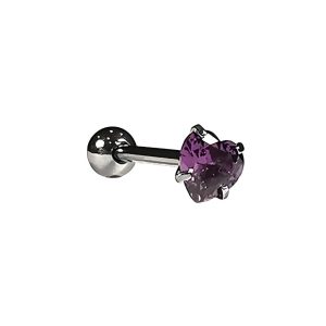 Обица за език "Purple Heart"