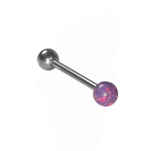 Обица за език "Purple World"