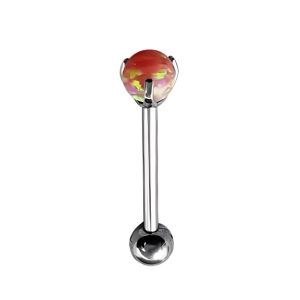 Обица за език "Red Dragon Sphere"
