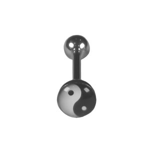Обица за език "Yin Yang"