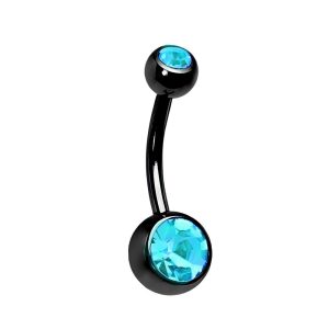 Обица за пъп "Casual Turquoise"