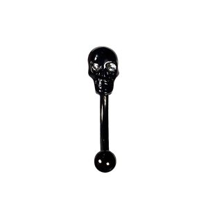 Обица за вежди "Black Skull"