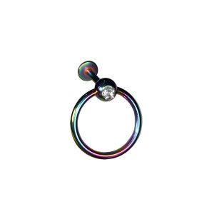 Обица за хеликс "Chameleon Crystal"