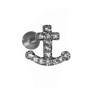 Обица за хеликс "Lovely Anchor"