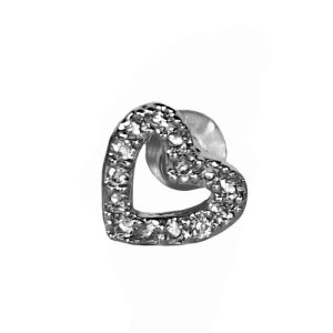 Обица за хеликс "Lovely Heart"