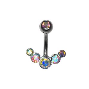 Обица за пъп "Chameleon Diamonds"