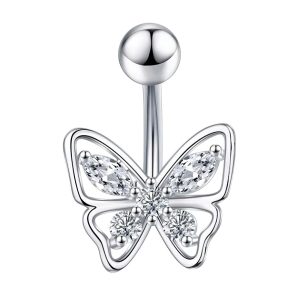 Обица за пъп "Mystic Butterfly"