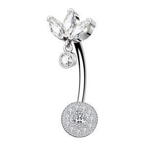 Обица за пъп "Silver Karma" IV