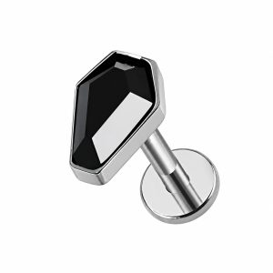 Обица за хеликс "Black Prism"