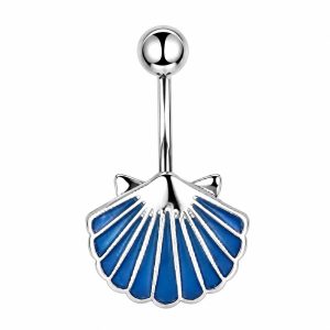 Обица за пъп "Ocean Shell"