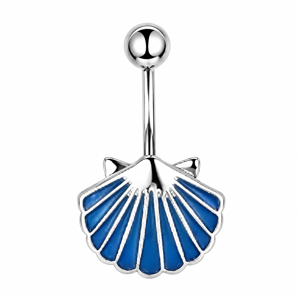 Обица за пъп "Ocean Shell"